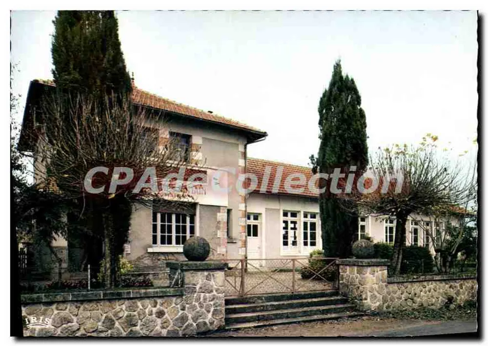 Champs-Romain (24) — Das Rathaus und die Schulen — Éditions Diplomchrome, Limoges - Vorderseite