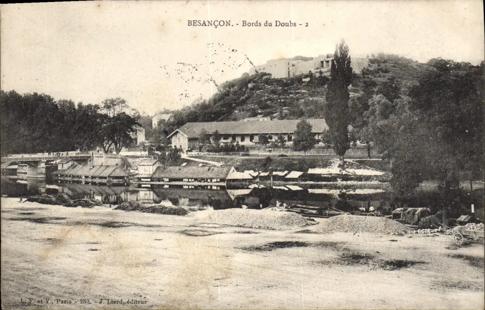 Besançon - Bords du Doubs - 2 — J. Liard, éditeur - Frente