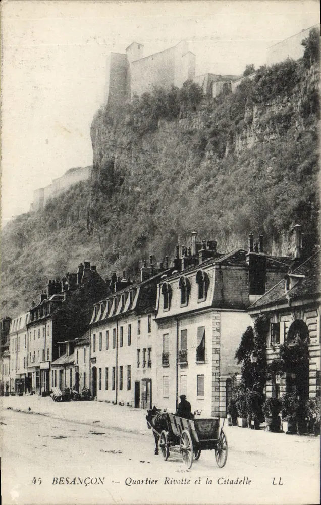 Besançon — Bairro Rivotté e a Cidadela — LL - Frente