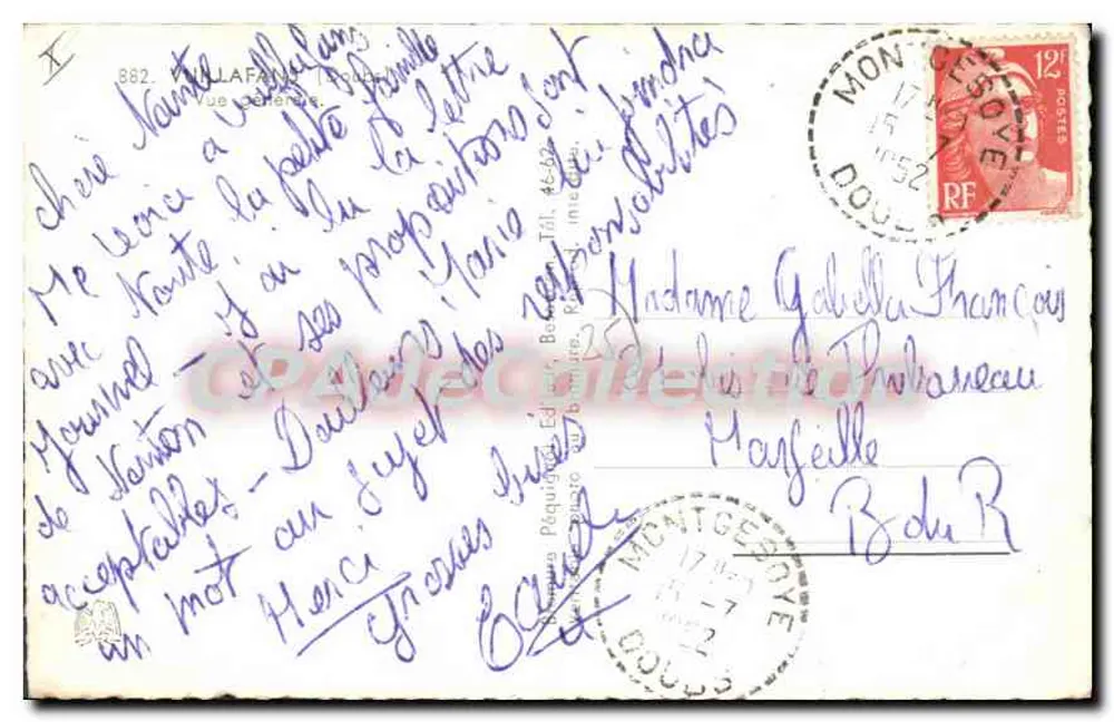Déouil — vista geral — Déouil - Verso