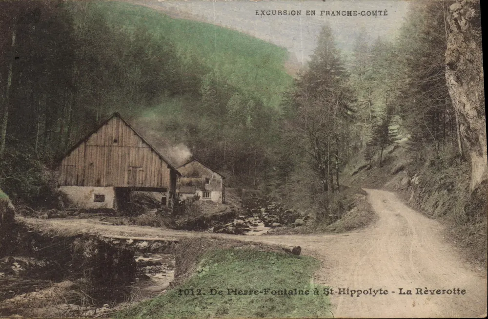 Die Rèverotte — Ausflug in die Franche-Comté — Verlag L. Gaillard-Pierre, Nr. 1012 - Vorderseite
