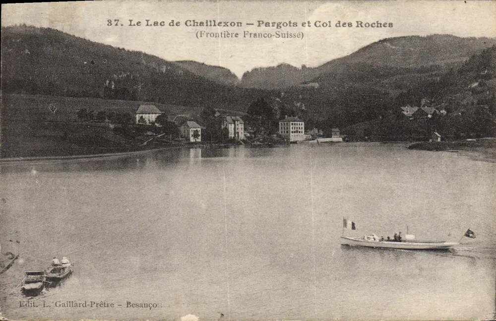See von Chailllexon — Pargots und Col des Roches — Verlag L. Gaillard-Prêtre - Besançon - Vorderseite