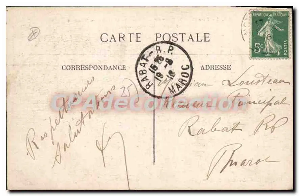 See von Chailllexon — Pargots und Col des Roches — Verlag L. Gaillard-Prêtre - Besançon - Rückseite