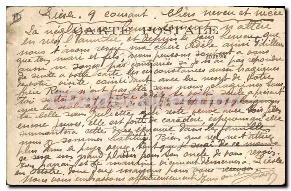 Liesle (Doubs) — Vista geral — 20384 - Verso
