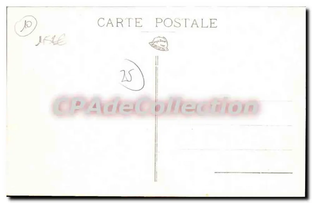 Camp de Valdahon (Doubs) — Point Central — Zamek wodny — Wydawca A. Gizoud, Valdahon - Rewers