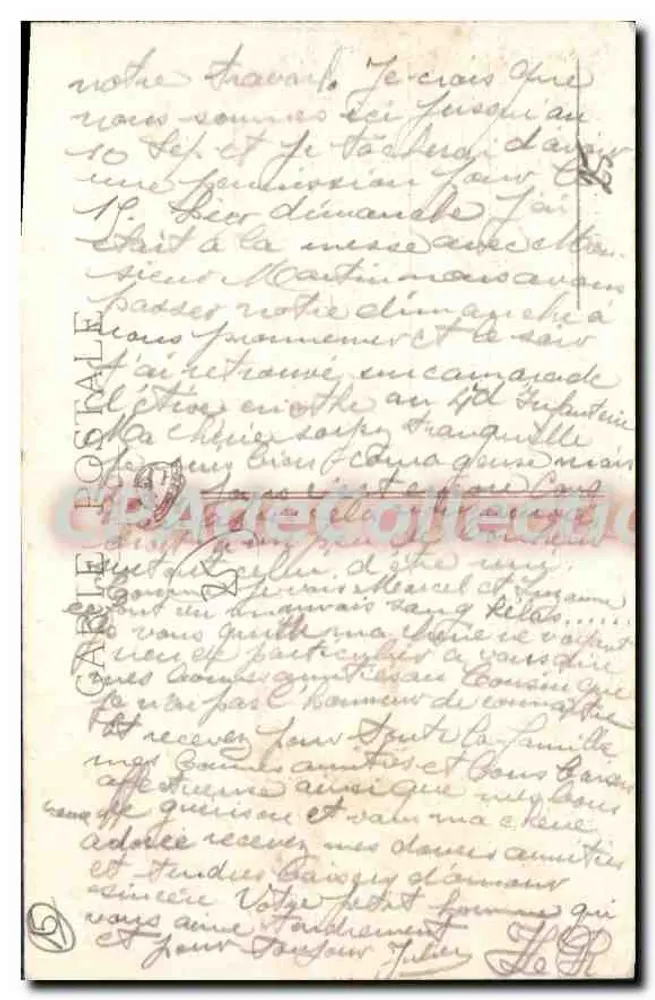 Campo de VALDAHON (Doubs) — Les Bessonneaux — Edit. A. Girod, Valdahon - Verso