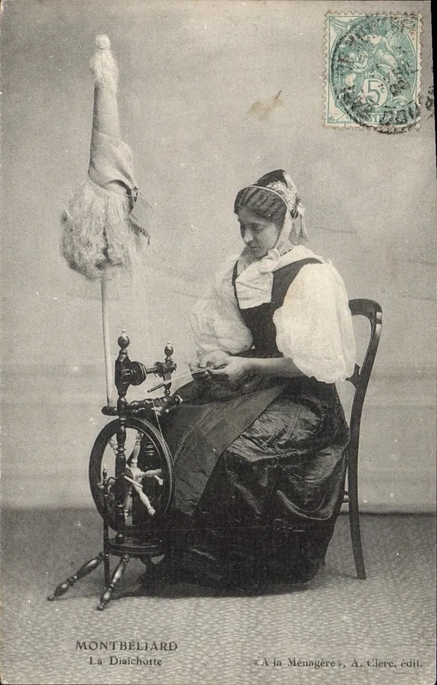 Montbéliard — La Diaichotte — A. Clerc, editor - Frente