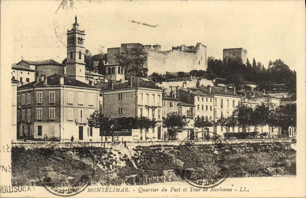 Montélimar - Viertel des Fust und Turm von Narbonne - LL. - Vorderseite