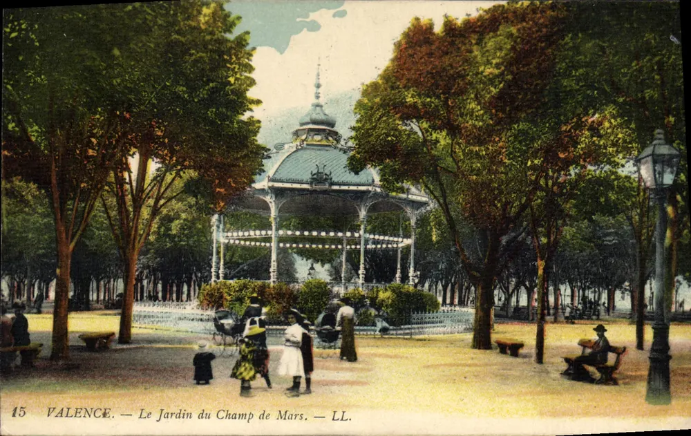 Valência — O Jardim do Campo de Marte — LL. n°15 - Frente