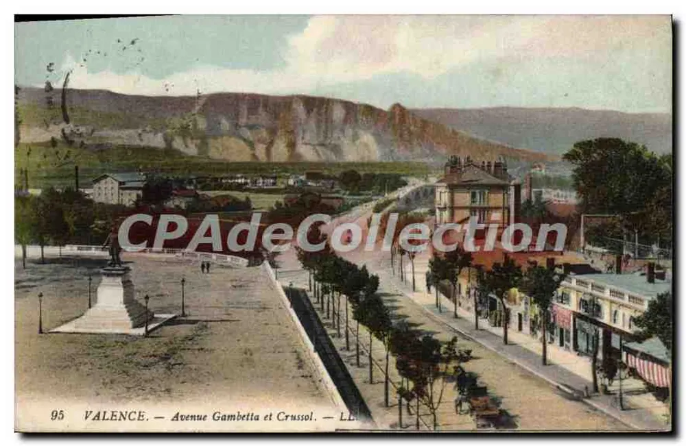 Valence — Avenida Gambella e Crussol — LL. — n°95 - Frente