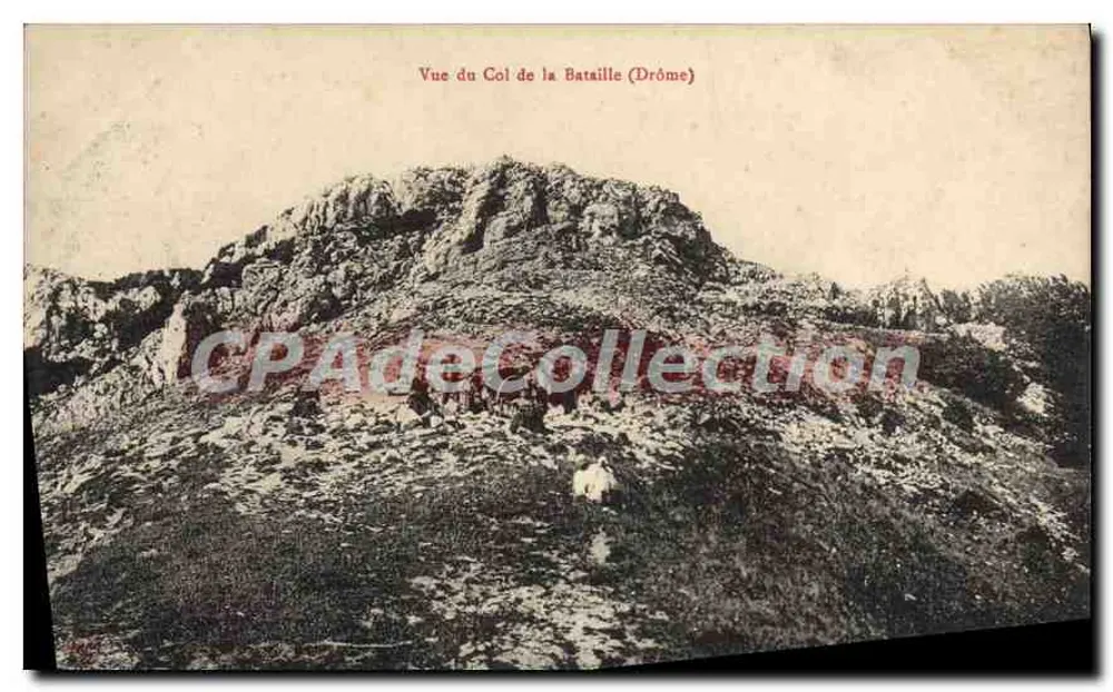 Vista do Col de la Bataille (Drôme) — editor não identificado, número de série não visível - Frente