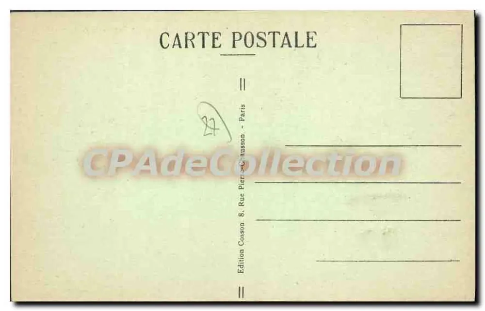 Évreux (Eure) — O Palácio de Justiça — C. M. - Verso