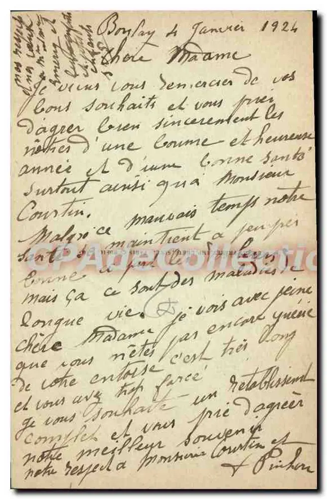 Evreux — L’Itton (südlicher Zweig) und die Turmuhr (15. Jahrhundert) — NDJSE, n°32 - Rückseite