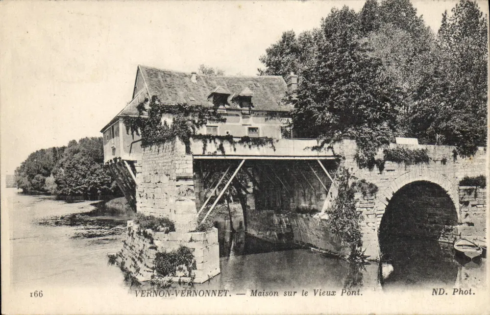 Vernon-Vernonnet — Haus am Alten Brücke — ND. Fotografie n°166 - Vorderseite