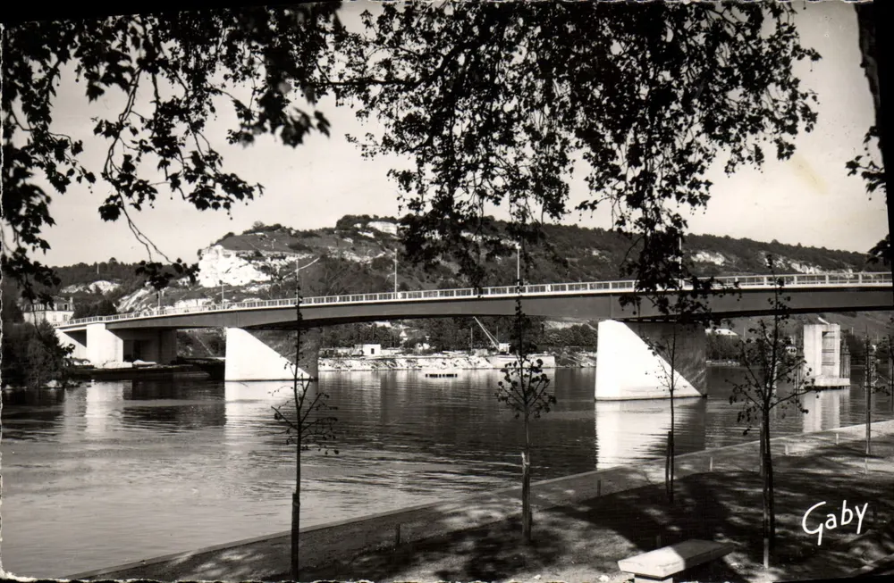 Ponte sobre a Sena — Vernon (Eure) — Edições Gaby - Frente