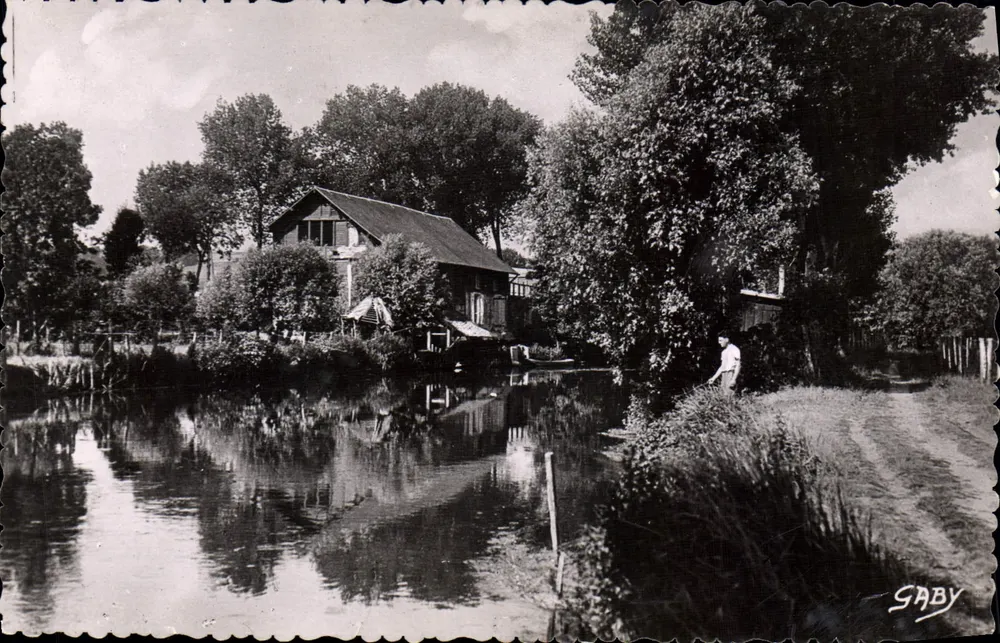 Pacy-sur-Eure (Eure) — Un joli paysage sur l'Eure — Éditions GABY - Recto