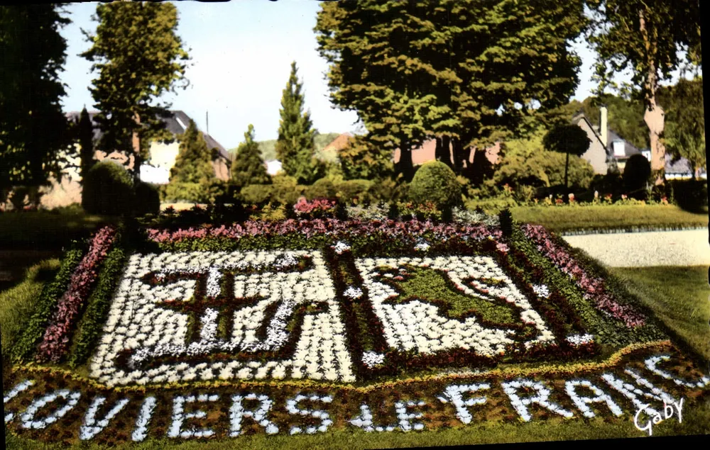 Louviers - Der Öffentliche Garten — Die Wappen der Stadt Louviers — Verlag Gaby - Vorderseite