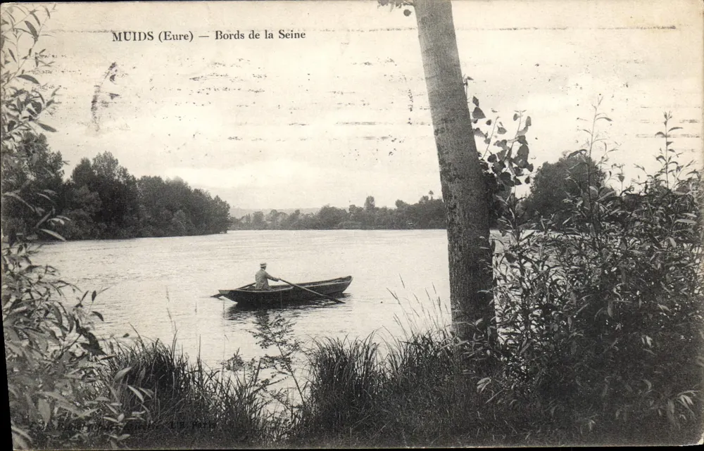 Muids (Eure) — Margens do rio Sena - Frente