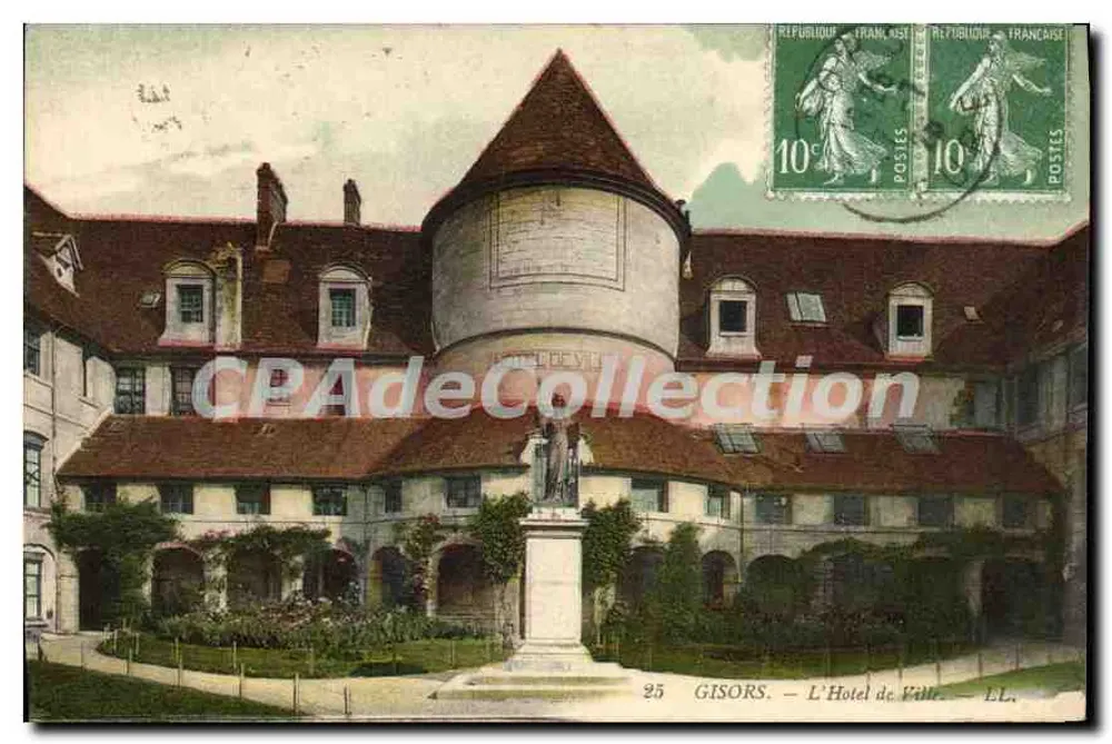 Gisors — O Hotel de Ville — LL. n°25 - Frente