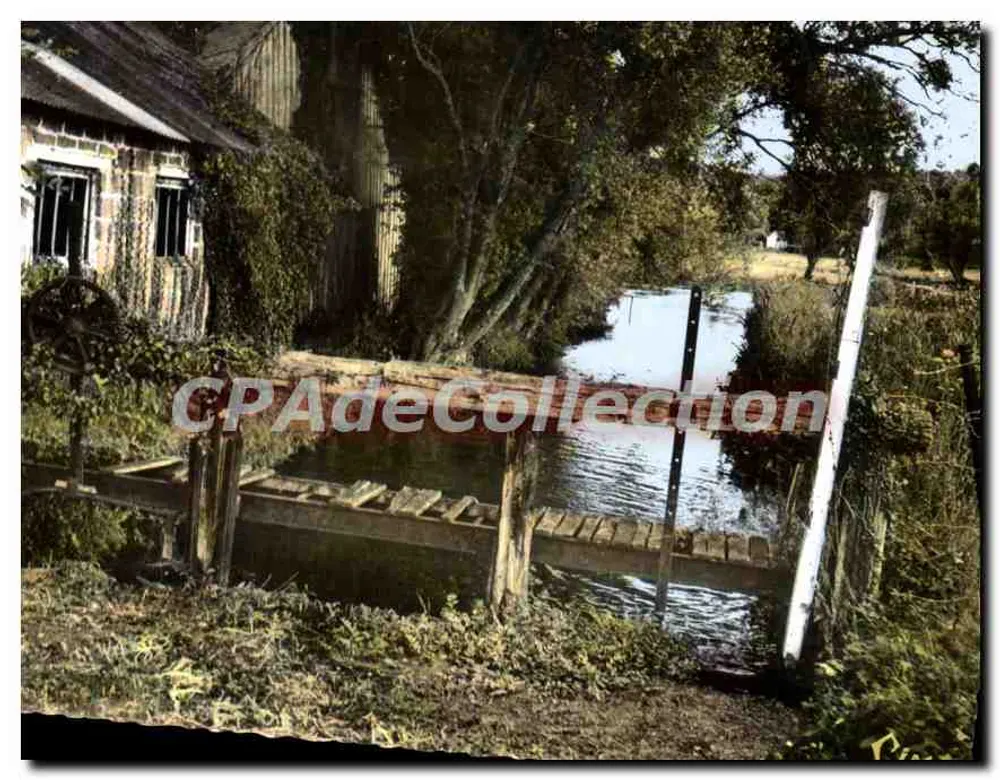 Moulin sobre l'Iton — Arnières-sur-Iton (27) — editor desconhecido - Frente