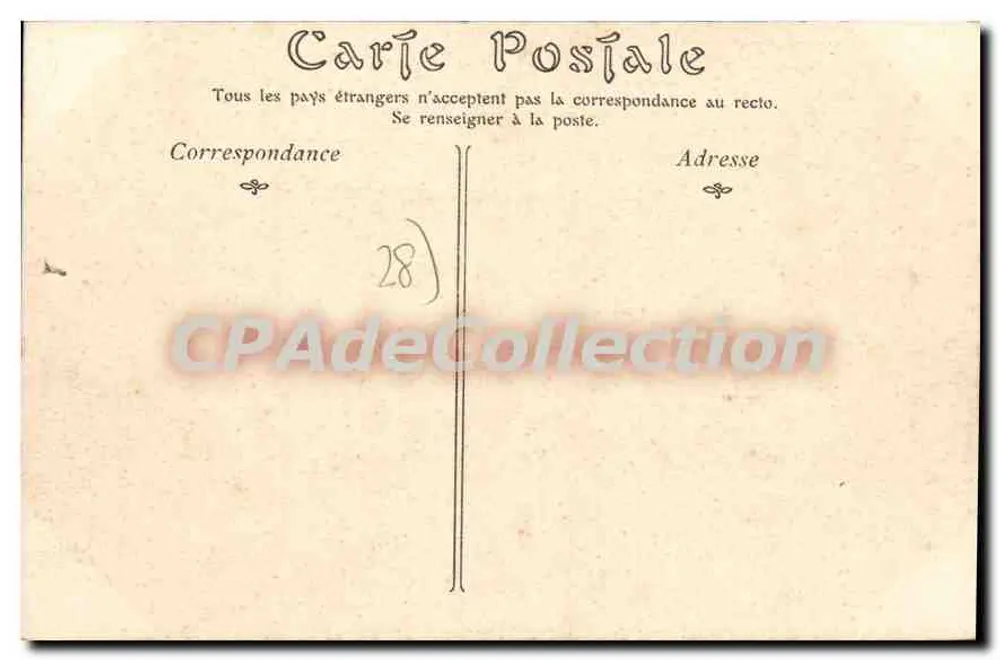 Chartres — Saint-Hilaire Köprüsünden Görünüm — ND Phel - Arka yüz