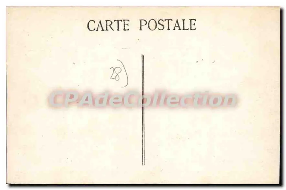 Monumento aos crianças mortas pela Patria — Châteaudun — editor desconhecido, número de série não visível - Verso