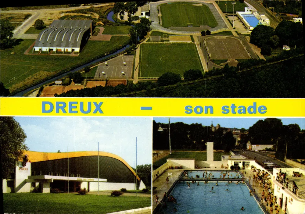 DREUX — seu estádio — Edições LA CIGOGNE - Frente