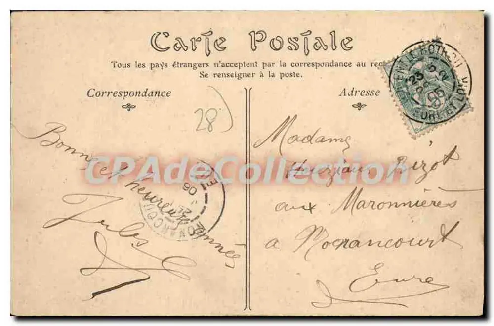 Nogent-le-Rotrou — La Estatua del General de Saint-Pol — ND-Phot - Reverso