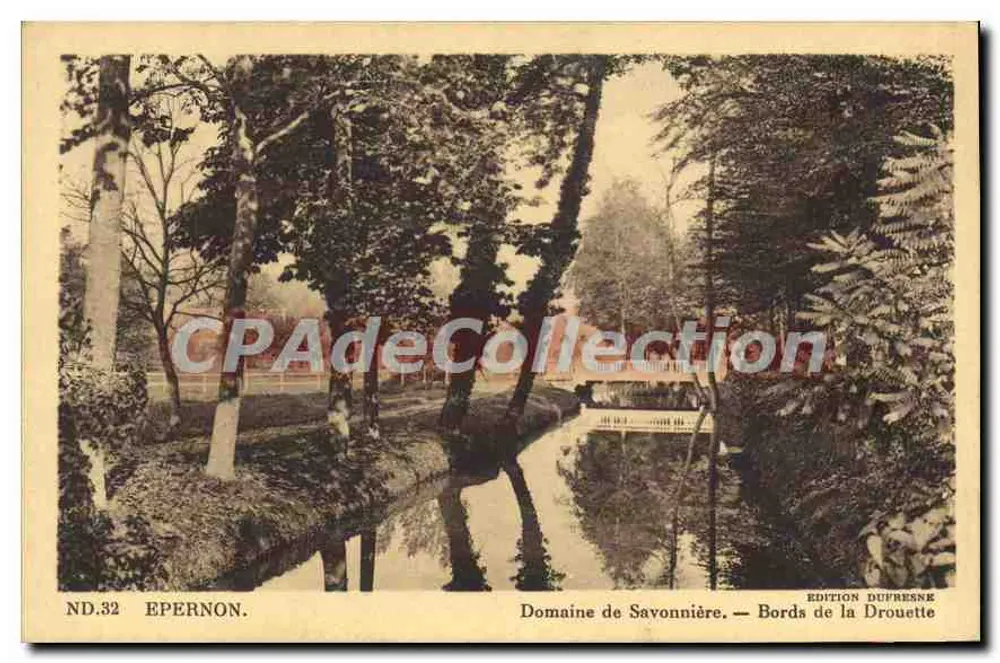 Domaine de Savonnière — Ufer der Drouette — Dupresne-Ausgabe - Vorderseite