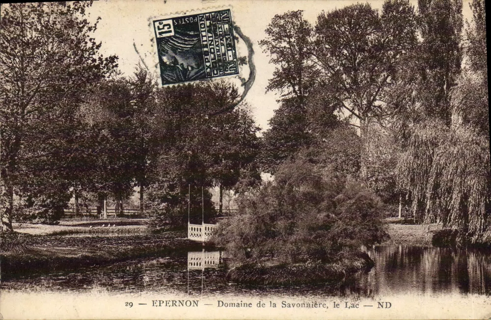 Epernon — Domaine de la Savonnière, der See — ND - Vorderseite