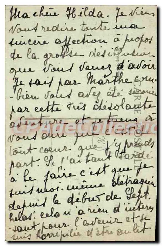Tachainville — O Castelo — Editor: C. R. T. (nº 1) - Verso