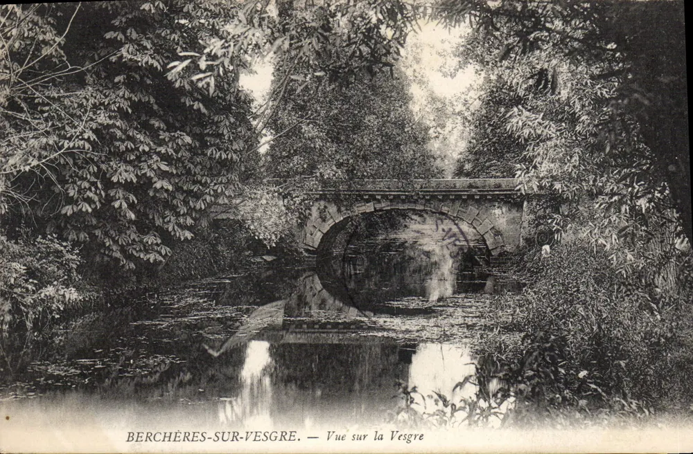Berchères-sur-Vesgre — Vista sobre a Vesgre - Frente