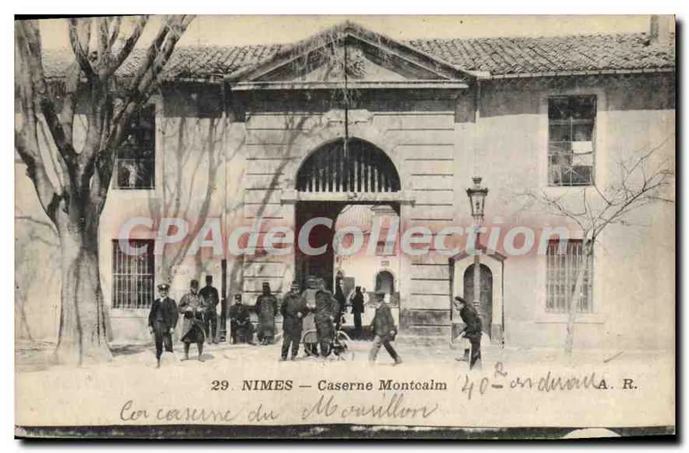 Nîmes — Caserne Montealm — 29 - Recto