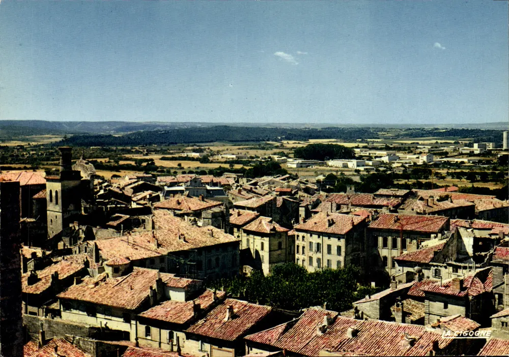 Uzès — Vista Geral — Edições LA CIGOGNE - Frente