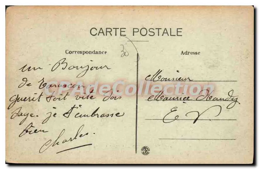 Beaucaire — O Hotel de Ville — Coll. T. A. - Verso