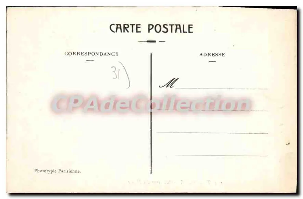 Toulouse - Innenansicht des Museums - Phototypie Parisienne n°123 - Rückseite