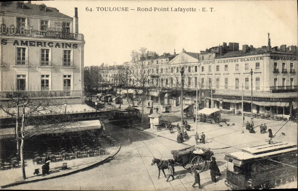 Toulouse — Rond-Point Lafayette — E.T. - Recto