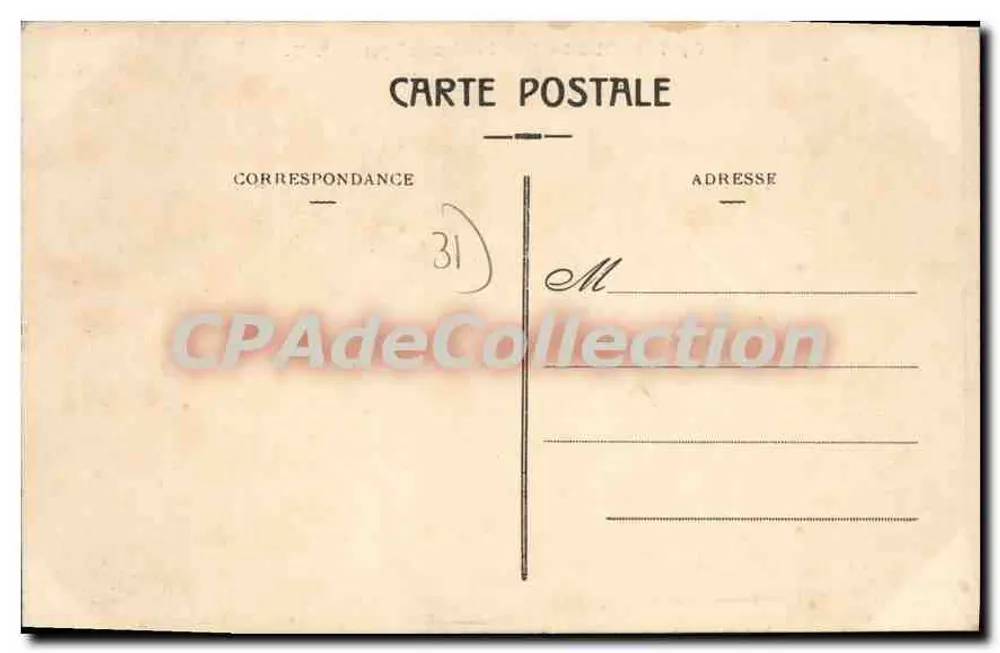 Toulouse — Rond-Point Lafayette — E.T. - Verso