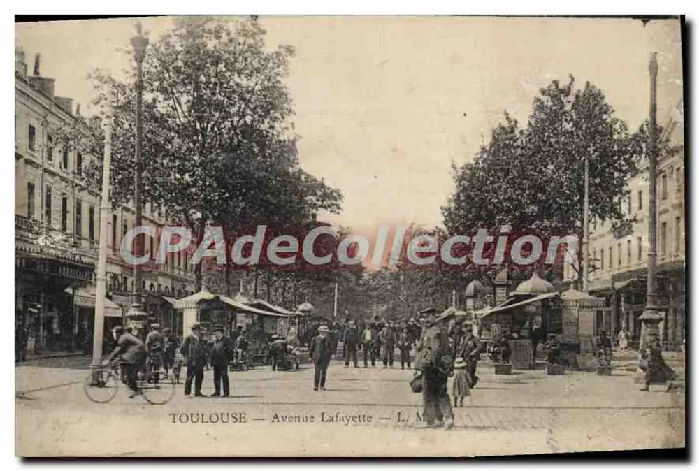 Toulouse — Avenue Lafayette — L. M. - Voorkant