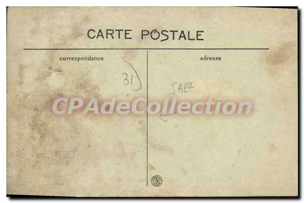Toulouse — Avenue Lafayette — L. M. - Achterkant