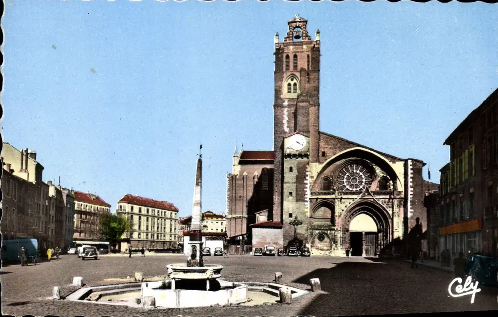 Toulouse — Plac św. Etyena z katedrą — Cely - Awers