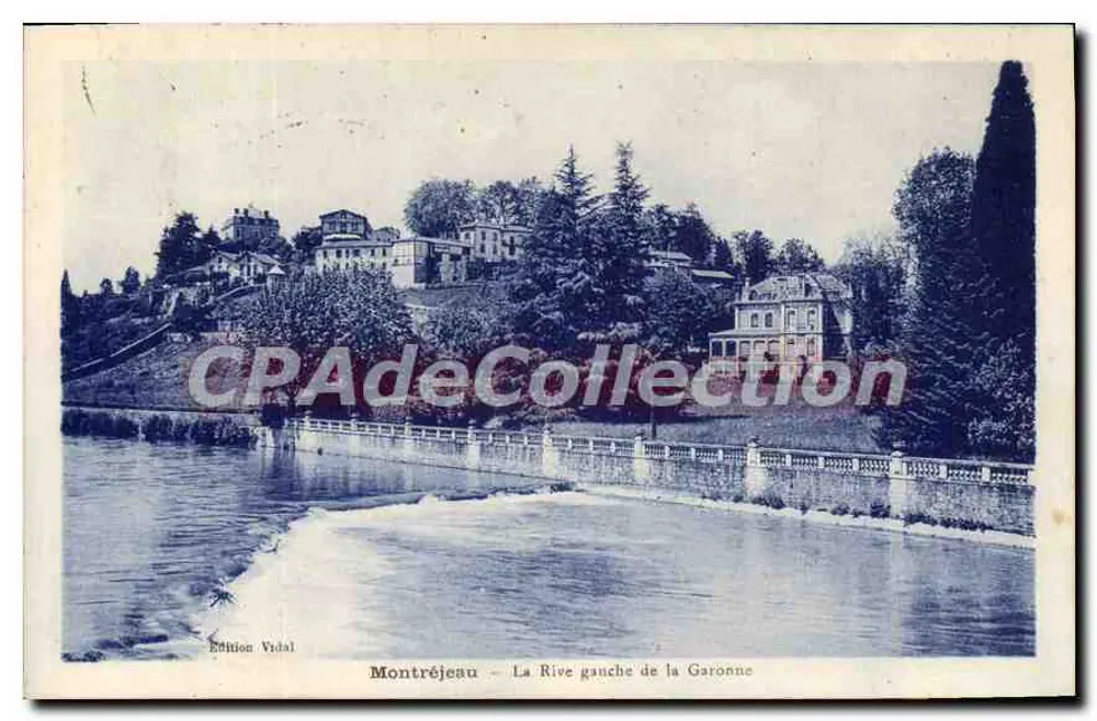 Montréjeau — Linker Ufer der Garonne — Edition Vidal - Vorderseite