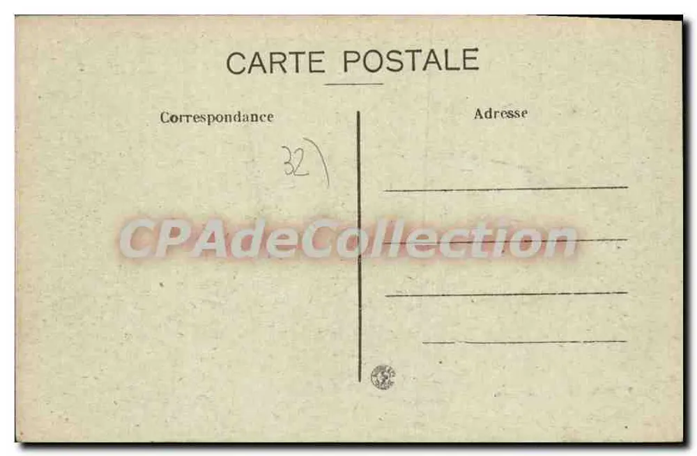 Auch — Bairro São Pedro e Hospital — P. Arreighan, Auch, n°55 - Verso
