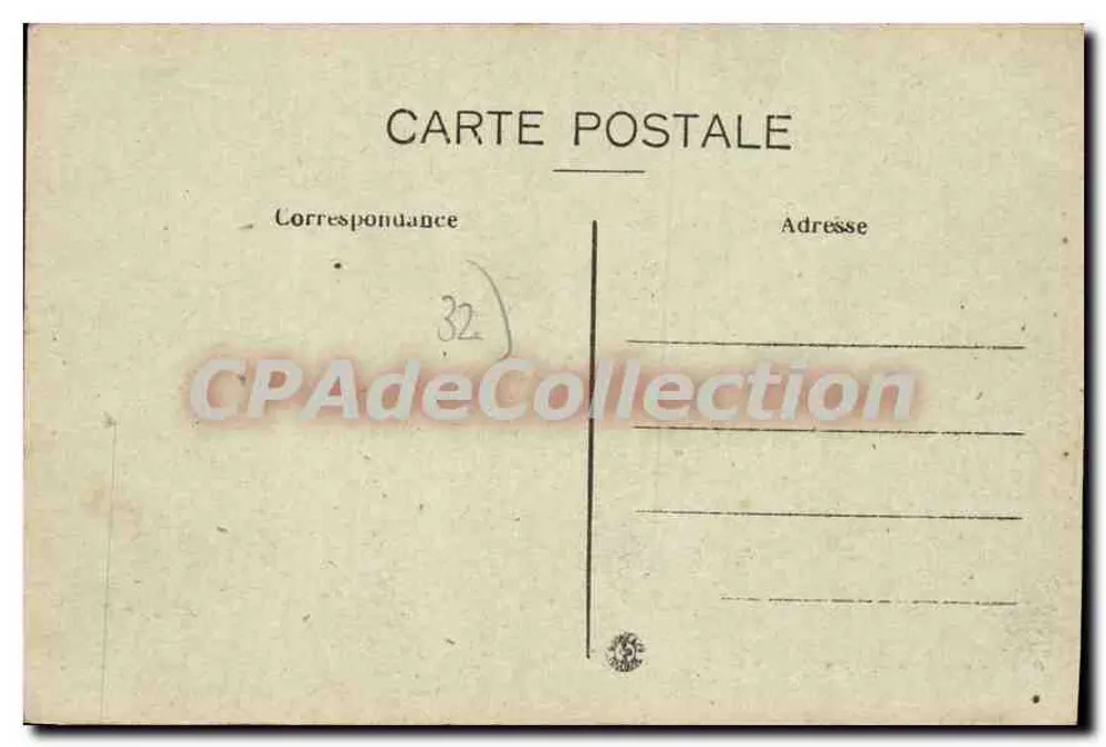 Auch — Spanienviertel — Artilleriebarracken — Haupteingang — P. Fresignac, photo, Auch - Rückseite