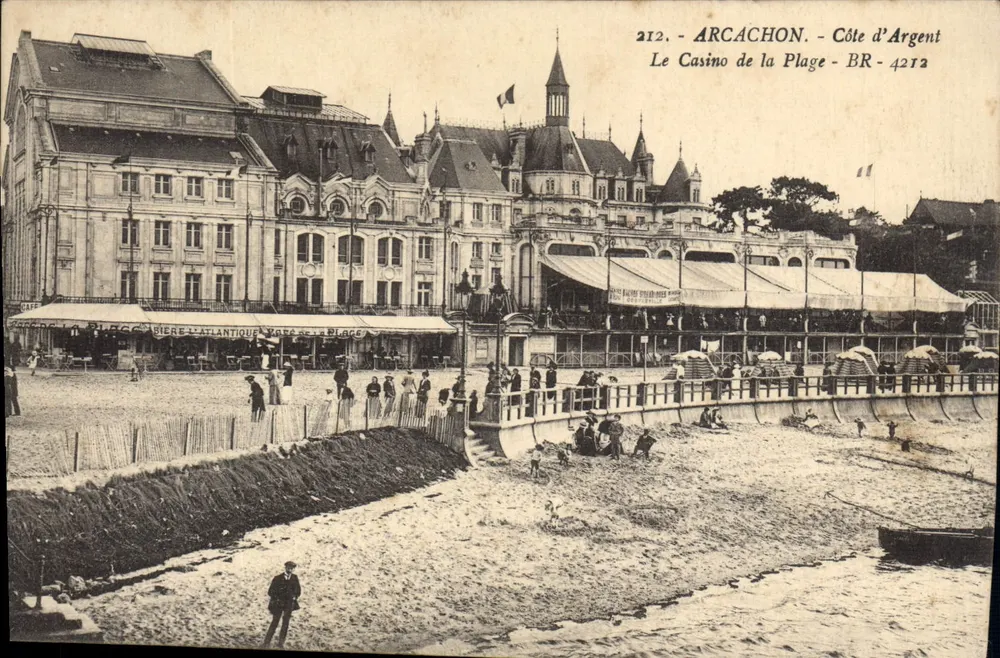 Arcachon - Côte d'Argent - Das Strandkasino - BR 4212 - Vorderseite