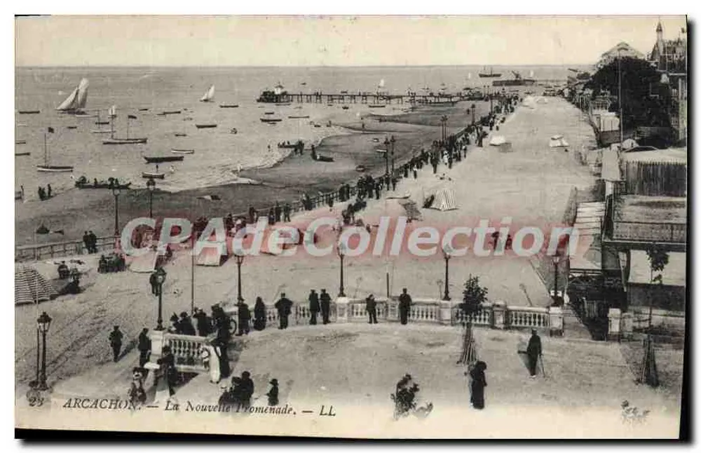 Arcachon — A Nova Promenade — LL - Frente