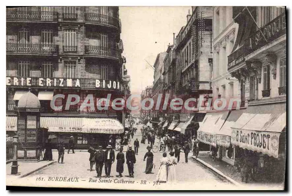 Bordeaux — Rue Sainte-Catherine — BR 781 - Frente