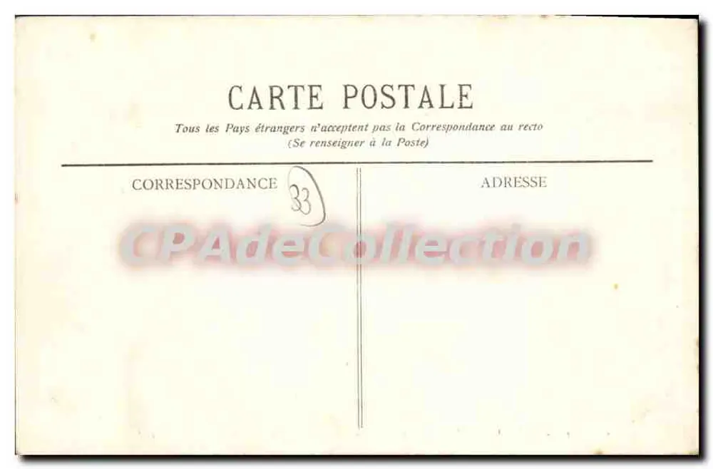 SOULAC-sur-MER (Côte d'Argent) — La Plage à marée basse — BR - 188 - Verso