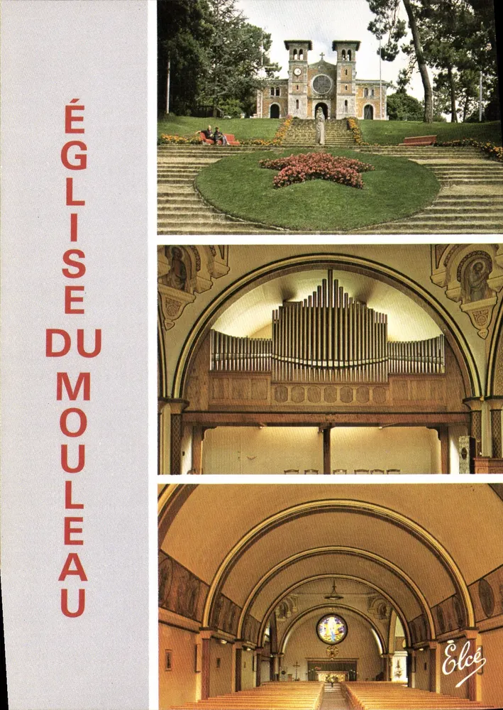 Kirche von Mouleau — Élécé, Serie Nr. 7414 — Verlag Élécé - Vorderseite