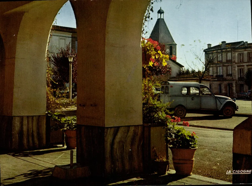 Créon (Gironde) — Plein de la Prévôté — La Cigogne, n°33.140.02 - Voorkant